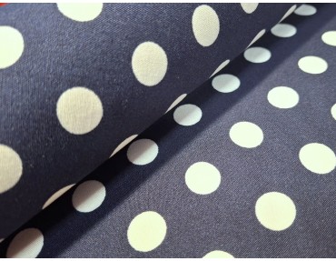 Viscose voile dotted