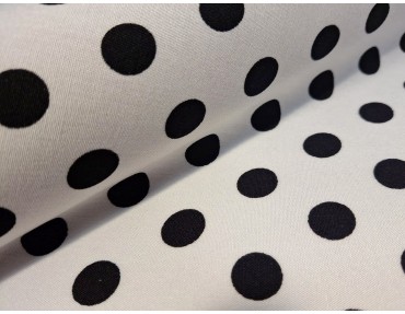 Viscose voile dotted